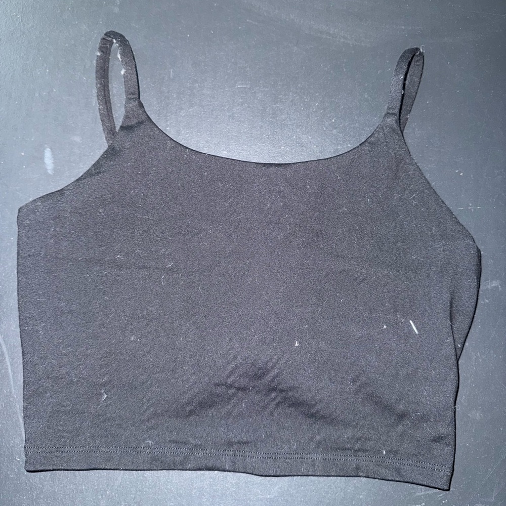 Black Women's Crop Top